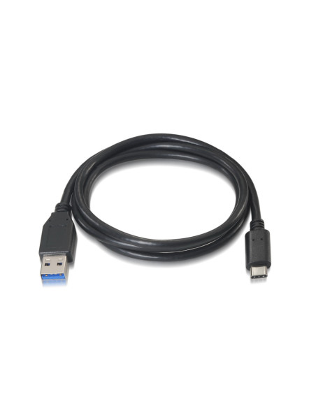 AISENS A107-0060 cable USB USB 3.2 Gen 2 (3.1 Gen 2) 1 m USB A USB C Negro