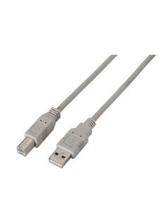 AISENS A101-0002 cable USB USB 2.0 1,8 m USB A USB B Beige