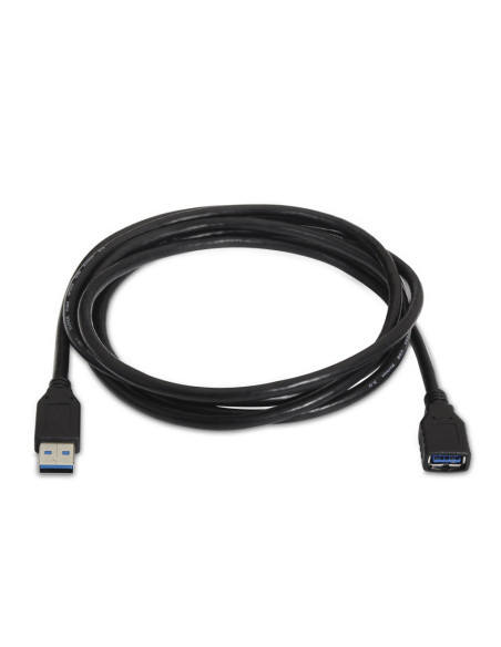 AISENS A105-0041 cable USB USB 3.2 Gen 1 (3.1 Gen 1) 1 m USB A Negro