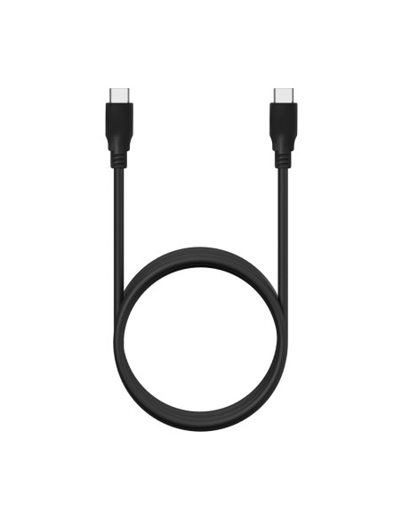 AISENS Cable USB 3.2 Gen2x2 20Gbps 8k@30Hz 5A 100W E-Marker, Tipo USB-C/M-USB-C/M, Negro, 1.0m
