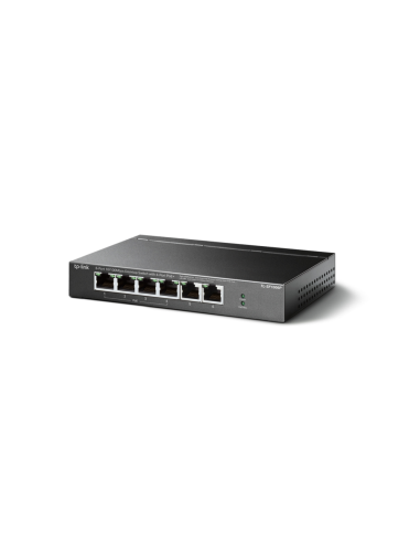 TP-Link TL-SF1006P switch No administrado Fast Ethernet (10/100) Energía sobre Ethernet (PoE) Negro