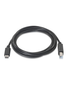 AISENS A107-0054 cable USB USB 2.0 2 m USB C USB B Negro 2