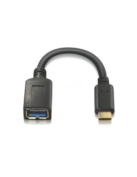 AISENS A107-0062 cable USB USB 3.2 Gen 1 (3.1 Gen 1) 0,15 m USB C USB A Negro
