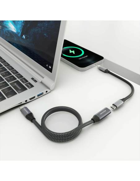 AISENS A107-0636 cable USB USB 3.2 Gen 2x2 2 m USB C