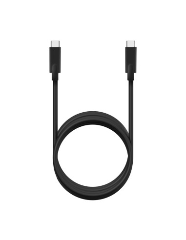 AISENS Cable USB 3.2 Gen1 5Gbps 4k@60Hz 3A 60W E-Marker, Tipo USB-C/M-USB-C/M, Negro, 5.0m