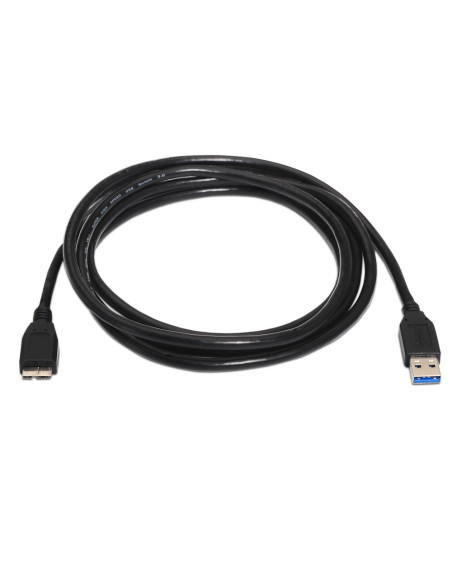 AISENS A105-0043 cable USB USB 3.2 Gen 1 (3.1 Gen 1) 1 m USB A Micro-USB B Negro