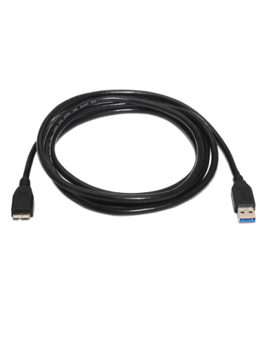 AISENS A105-0044 cable USB USB 3.2 Gen 1 (3.1 Gen 1) 2 m USB A Micro-USB B Negro