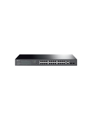 TP-Link TL-SG1428PE switch Gestionado L2 Gigabit Ethernet (10/100/1000) Energía sobre Ethernet (PoE) 1U Negro
