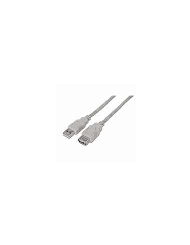 AISENS A101-0013 cable USB USB 2.0 1,8 m USB A Beige