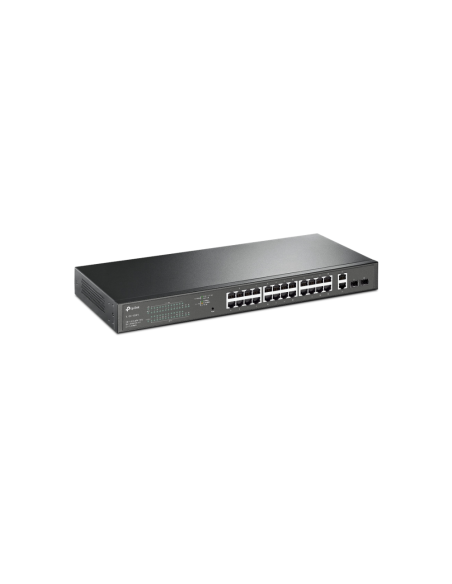 TP-Link TL-SG1428PE switch Gestionado L2 Gigabit Ethernet (10/100/1000) Energía sobre Ethernet (PoE) 1U Negro