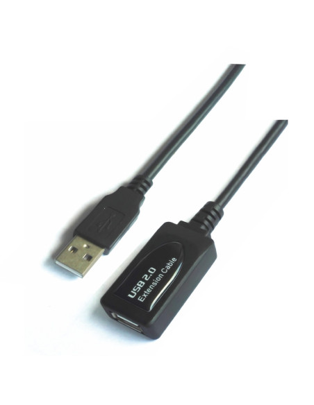 AISENS A101-0019 cable USB USB 2.0 10 m USB A Negro