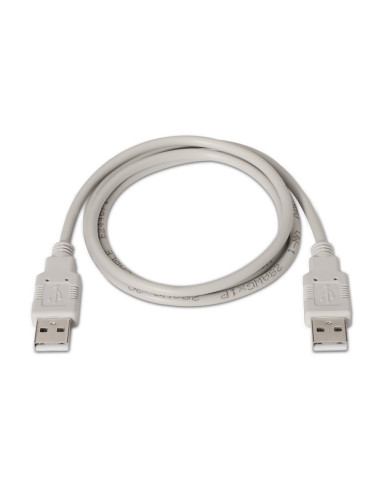 AISENS A101-0021 cable USB USB 2.0 1 m USB A Beige