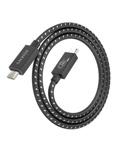 AISENS A156-0867 cable USB USB4 Gen 3x2 1 m USB C