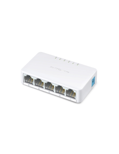Mercusys MS105 switch No administrado Fast Ethernet (10/100) Blanco