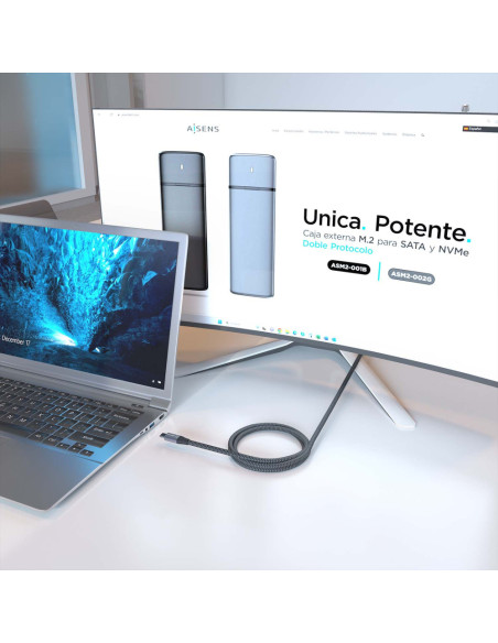 AISENS A107-0875 cable USB USB 3.2 Gen 2x2 3 m USB C