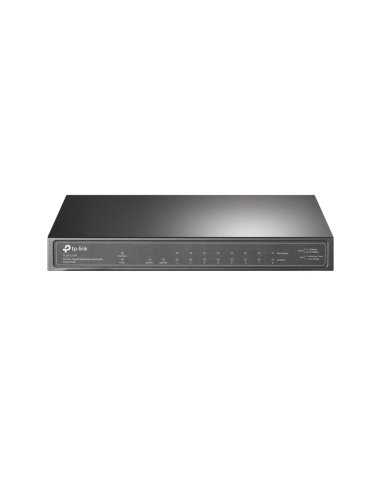 TP-Link TL-SG1210P switch No administrado Gigabit Ethernet (10/100/1000) Energía sobre Ethernet (PoE) Gris