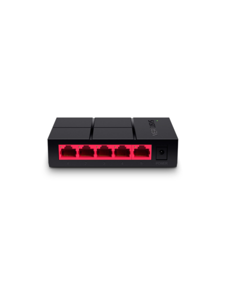 Mercusys MS105G switch No administrado Gigabit Ethernet (10/100/1000) Negro