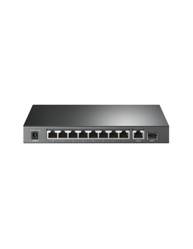 TP-Link TL-SG1210P switch No administrado Gigabit Ethernet (10/100/1000) Energía sobre Ethernet (PoE) Gris