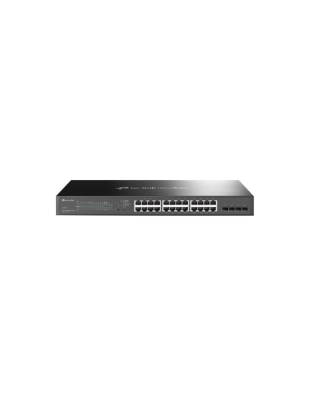 TP-Link Omada TL-SG2428P Gestionado L2/L2+ Gigabit Ethernet (10/100/1000) Energía sobre Ethernet (PoE) 1U Negro