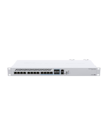 Mikrotik CRS312-4C+8XG-RM switch Gestionado L3 10G Ethernet (100/1000/10000) 1U Blanco