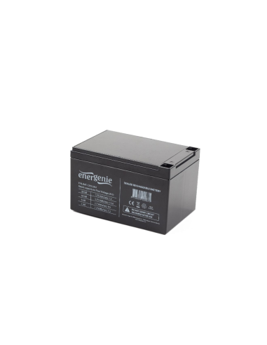 Gembird BAT-12V12AH batería para sistema ups Sealed Lead Acid (VRLA) 12 V 12 Ah