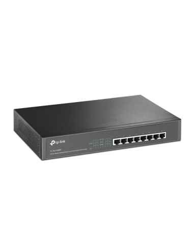 TP-Link TL-SG1008MP switch No administrado Gigabit Ethernet (10/100/1000) Energía sobre Ethernet (PoE) Negro