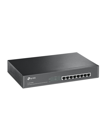 TP-Link TL-SG1008MP switch No administrado Gigabit Ethernet (10/100/1000) Energía sobre Ethernet (PoE) Negro