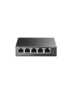 TP-Link TL-SG1005LP switch No administrado Gigabit Ethernet (10/100/1000) Energía sobre Ethernet (PoE) Negro