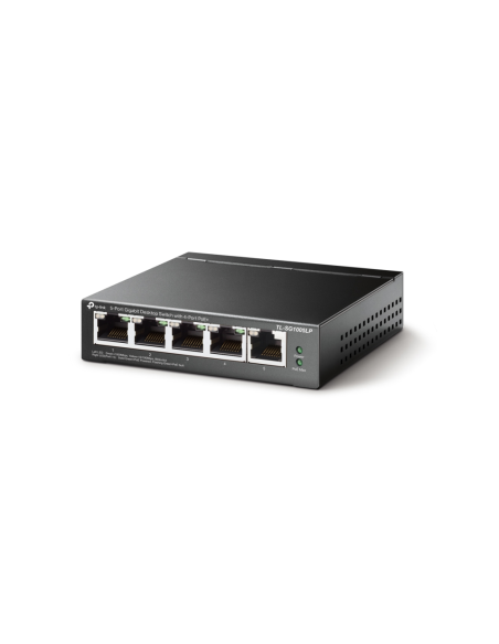 TP-Link TL-SG1005LP switch No administrado Gigabit Ethernet (10/100/1000) Energía sobre Ethernet (PoE) Negro