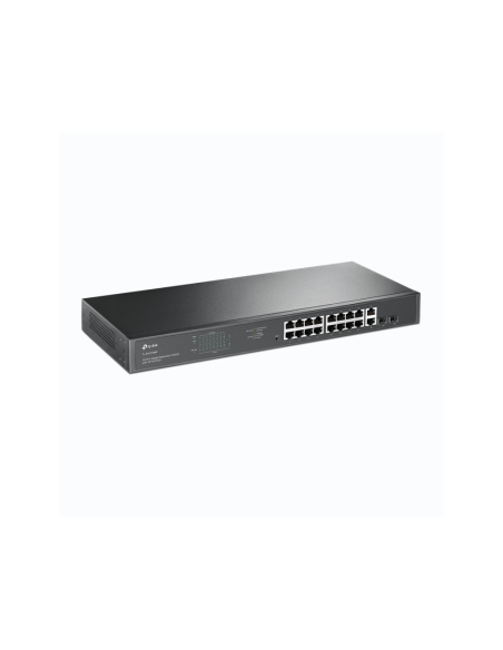 TP-Link TL-SG1218MP switch No administrado Gigabit Ethernet (10/100/1000) Energía sobre Ethernet (PoE) 1U Negro