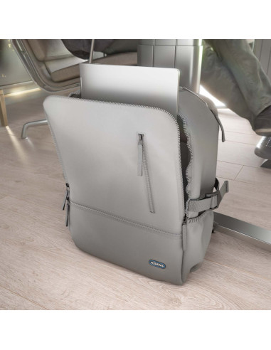 AISENS ASBG-BP087-GR maletines para portátil 39,6 cm (15.6")