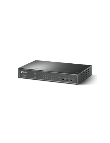 TP-Link TL-SF1009P switch No administrado Fast Ethernet (10/100) Energía sobre Ethernet (PoE) Negro
