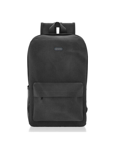 AISENS ASBG-BP080-BK maletines para portátil 39,6 cm (15.6") Mochila Negro
