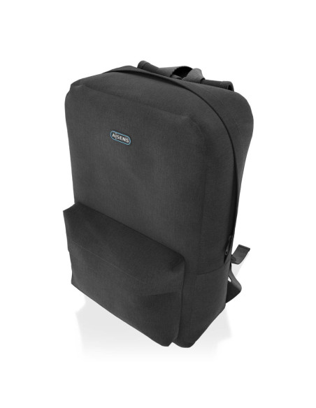 AISENS ASBG-BP080-BK maletines para portátil 39,6 cm (15.6") Mochila Negro