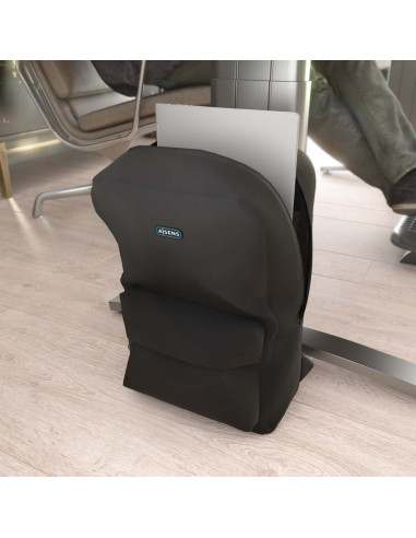 AISENS ASBG-BP080-BK maletines para portátil 39,6 cm (15.6") Mochila Negro