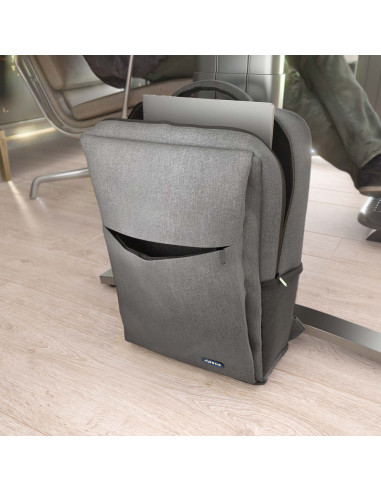 AISENS ASBG-BP081-GR maletines para portátil 43,2 cm (17")