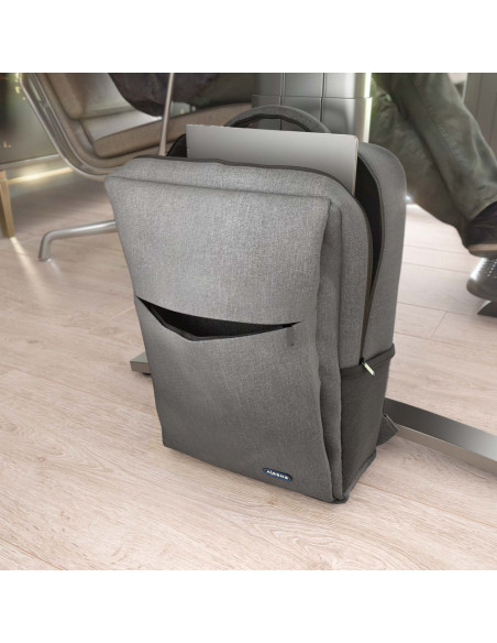 AISENS ASBG-BP081-GR maletines para portátil 43,2 cm (17")