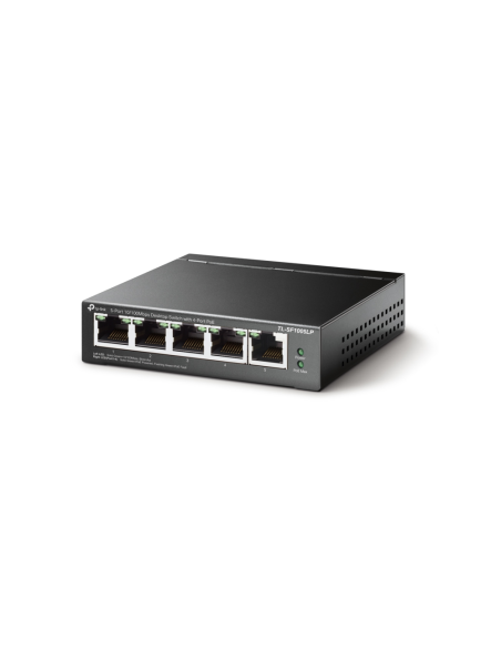 TP-Link TL-SF1005LP switch No administrado Fast Ethernet (10/100) Energía sobre Ethernet (PoE) Negro