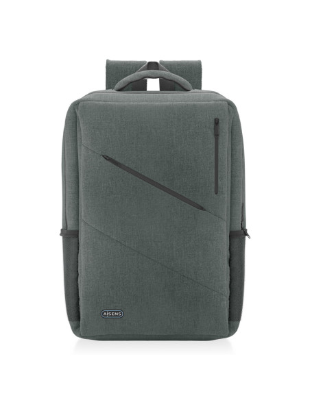 AISENS ASBG-BP085-GR maletines para portátil 39,6 cm (15.6")