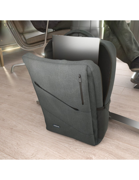 AISENS ASBG-BP085-GR maletines para portátil 39,6 cm (15.6")