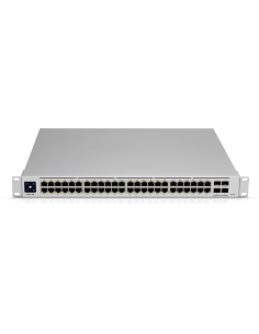 Ubiquiti UniFi USW-PRO-48 switch Gestionado L2/L3 Gigabit Ethernet (10/100/1000) 1U Plata