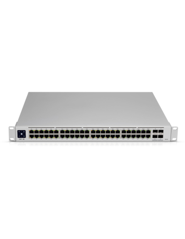 Ubiquiti UniFi USW-PRO-48 switch Gestionado L2/L3 Gigabit Ethernet (10/100/1000) 1U Plata