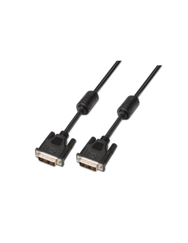 AISENS A117-0086 cable DVI 1,8 m DVI-D Negro