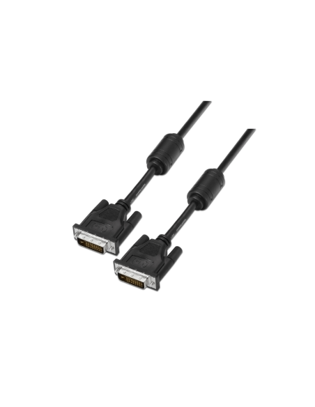 AISENS A117-0089 cable DVI 1,8 m DVI-D Negro
