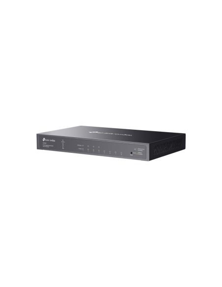 TP-Link Omada TL-SG2008P Gestionado L2/L2+ Gigabit Ethernet (10/100/1000) Energía sobre Ethernet (PoE) Negro