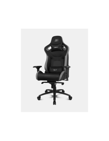 DRIFT DR600BGRAY silla para videojuegos Butaca para jugar Asiento acolchado Negro, Gris
