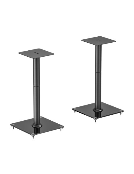 AISENS Soporte Universal De Suelo Para Altavoces, Negro