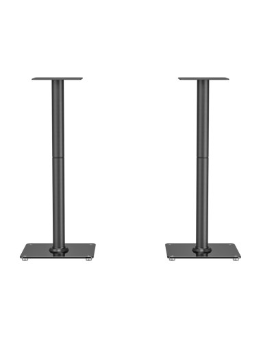 AISENS Soporte Universal De Suelo Para Altavoces, Negro