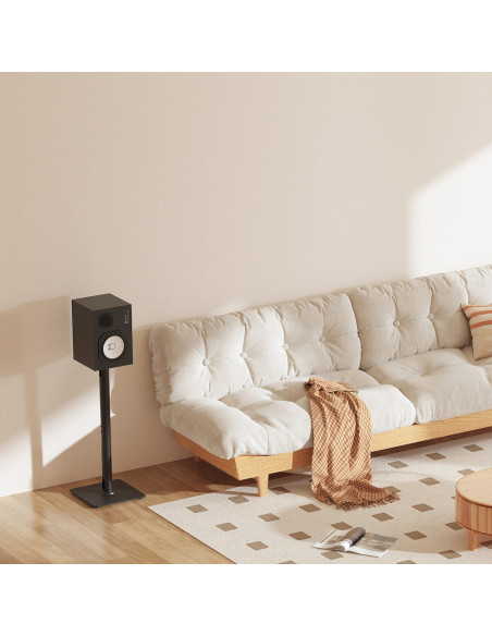 AISENS Soporte Universal De Suelo Para Altavoces, Negro