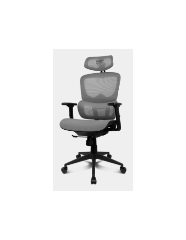 DRIFT DRAIR200BG silla para videojuegos Silla para videojuegos de PC Asiento de malla Gris